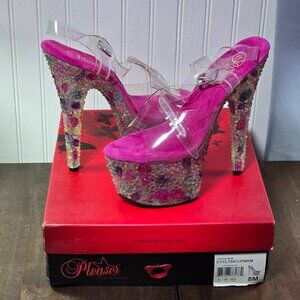 Pleaser CYTL708/C/PNKM - Worn - See Photos